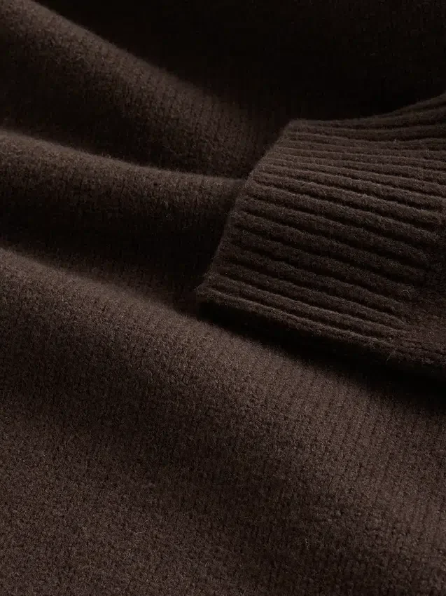 CashSoft Oversize-Pullover mit V-Ausschnitt