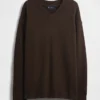 CashSoft Oversize-Pullover mit V-Ausschnitt