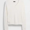 CashSoft Oversize-Pullover mit V-Ausschnitt