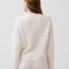 CashSoft Oversize-Strickjacke im Shaker-Stitch-Look
