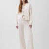 CashSoft-Pullover-Hose mit Shaker-Stitch-Muster