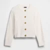 CashSoft Oversize-Strickjacke im Shaker-Stitch-Look