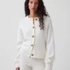 CashSoft Oversize-Strickjacke mit grobem Strickmuster