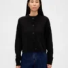 CashSoft Oversize-Strickjacke mit grobem Strickmuster