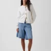 CashSoft Oversize-Strickjacke mit grobem Strickmuster