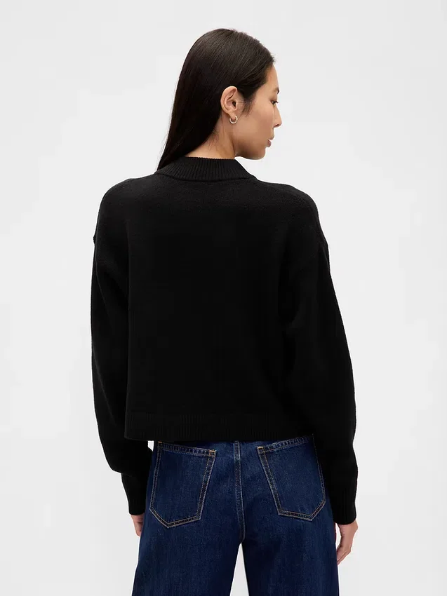 CashSoft Oversize-Strickjacke mit grobem Strickmuster