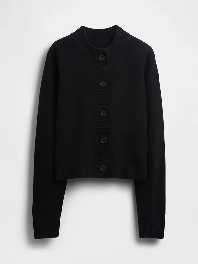 CashSoft Oversize-Strickjacke mit grobem Strickmuster