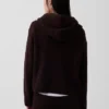 CashSoft Oversized-Hoodie mit Shaker-Stitch-Muster