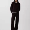 CashSoft Oversized-Hoodie mit Shaker-Stitch-Muster