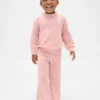 CashSoft-Pointelle-Hose mit ausgestelltem Bein für Baby & Kleinkind