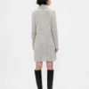 CashSoft Pointelle-Rollkragen-Pullover-Kleid