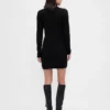 CashSoft Pointelle-Rollkragen-Pullover-Kleid
