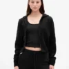 CashSoft-Pullover-Hoodie mit Reißverschluss
