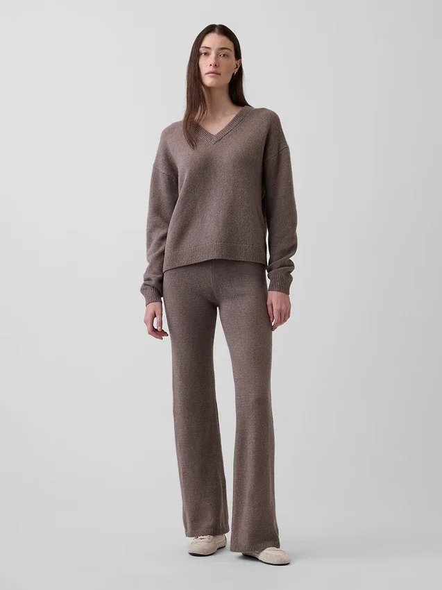 CashSoft-Pullover-Hose im Boot-Cut-Schnitt
