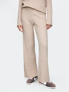 CashSoft-Pullover-Hose mit breitem Rippmuster