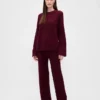 CashSoft-Pullover-Hose mit Shaker-Stitch-Muster