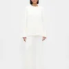 CashSoft-Pullover-Hose mit Shaker-Stitch-Muster