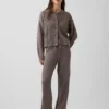 CashSoft-Pullover-Hose mit Shaker-Stitch-Muster