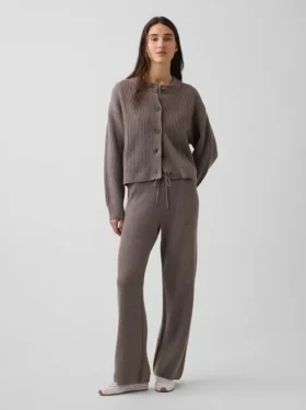 CashSoft-Pullover-Hose mit Shaker-Stitch-Muster