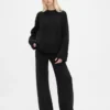 CashSoft-Pullover-Hose mit Shaker-Stitch-Muster