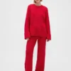 CashSoft-Pullover-Hose mit Shaker-Stitch-Muster