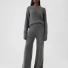 CashSoft-Pullover-Hose mit Shaker-Stitch-Muster