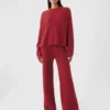 CashSoft-Pullover-Hose mit Shaker-Stitch-Muster