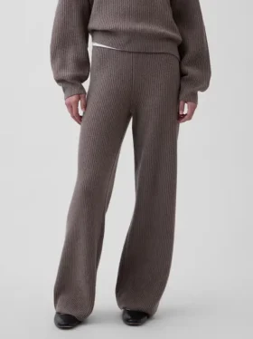CashSoft-Pullover-Hose mit Shaker-Stitch-Muster