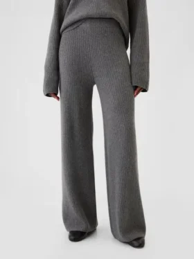 CashSoft-Pullover-Hose mit Shaker-Stitch-Muster
