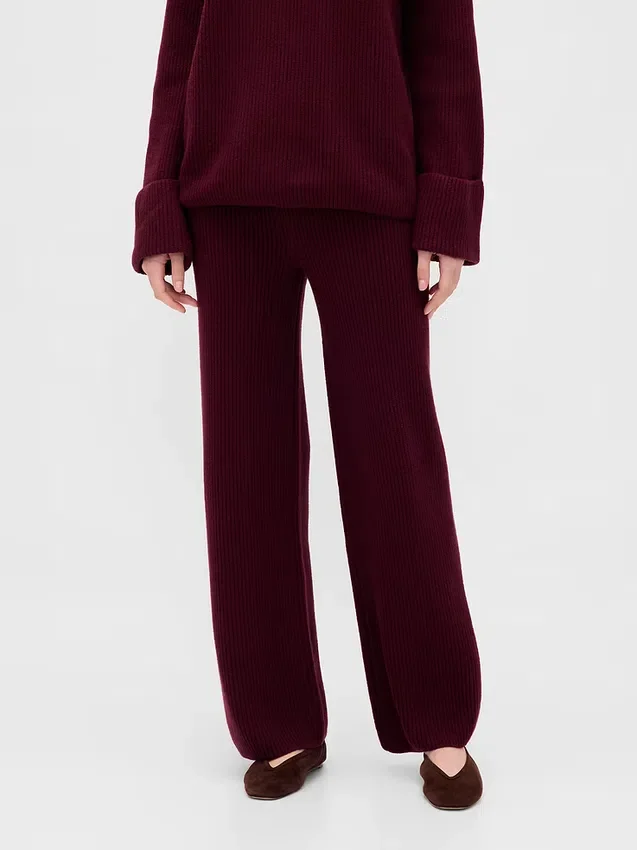 CashSoft-Pullover-Hose mit Shaker-Stitch-Muster