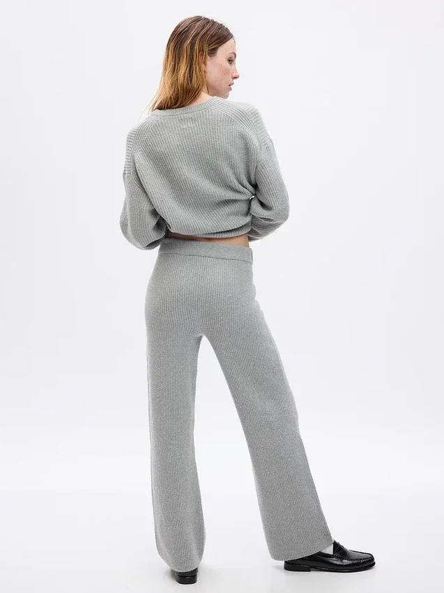 CashSoft-Pullover-Hose mit Shaker-Stitch-Muster