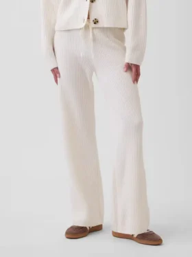 CashSoft-Pullover-Hose mit Shaker-Stitch-Muster