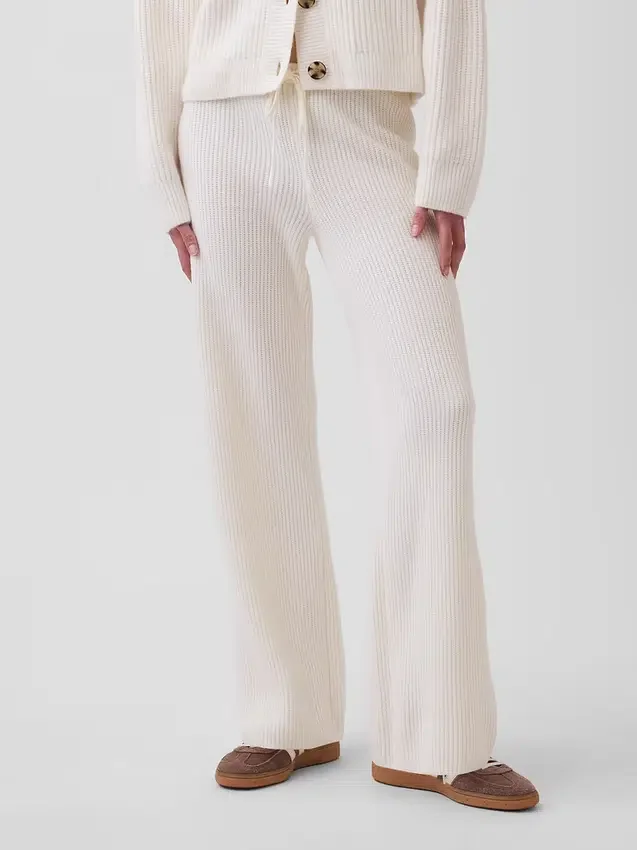 CashSoft-Pullover-Hose mit Shaker-Stitch-Muster