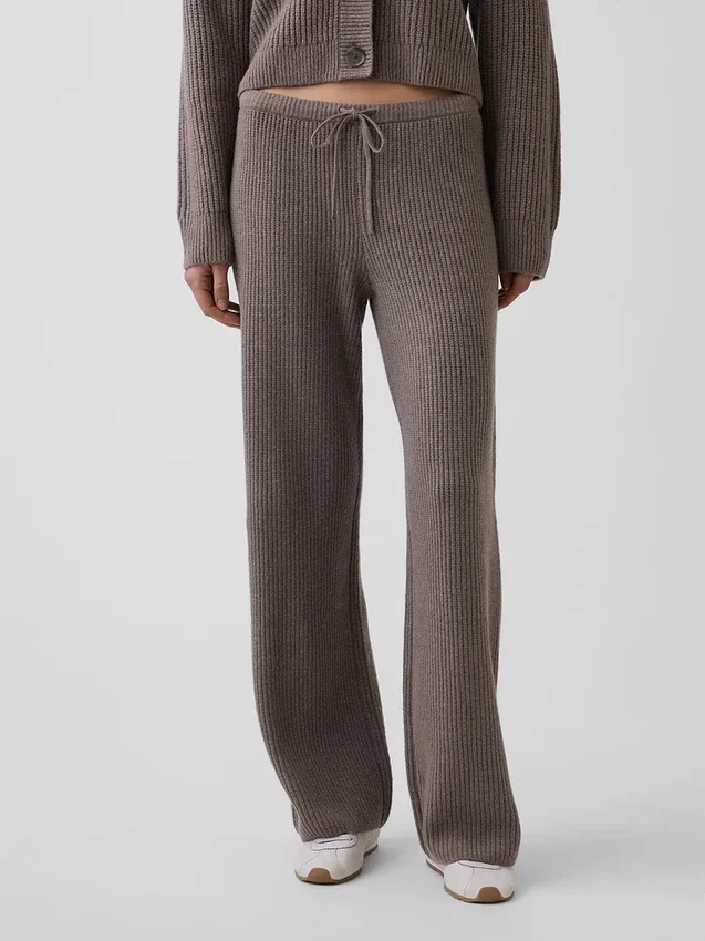 CashSoft-Pullover-Hose mit Shaker-Stitch-Muster