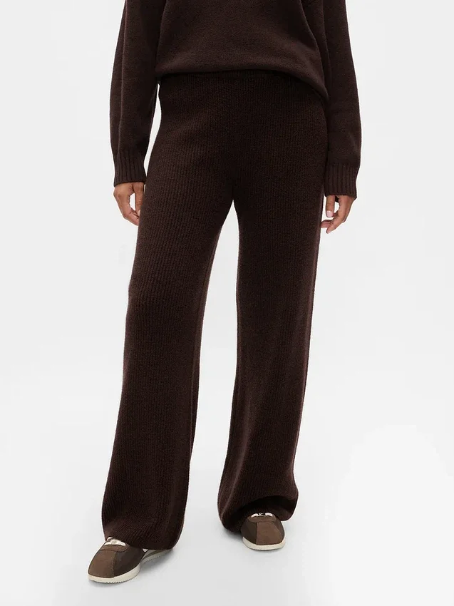 CashSoft-Pullover-Hose mit Shaker-Stitch-Muster