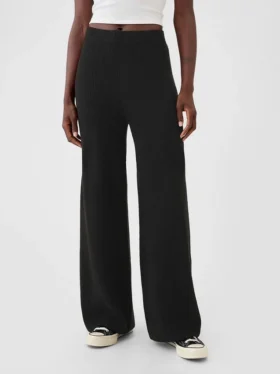 CashSoft-Pullover-Hose mit Shaker-Stitch-Muster