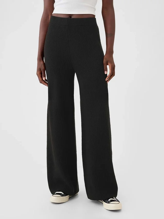CashSoft-Pullover-Hose mit Shaker-Stitch-Muster