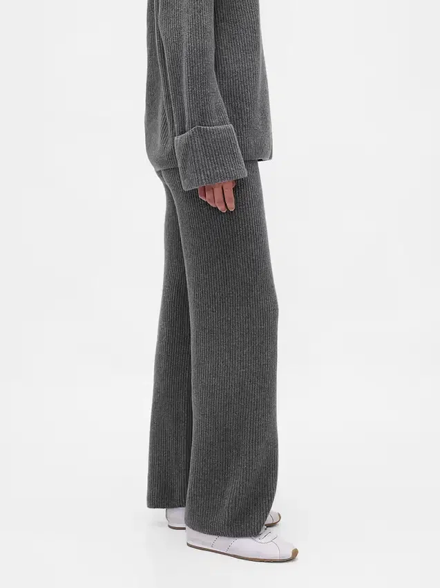 CashSoft-Pullover-Hose mit Shaker-Stitch-Muster