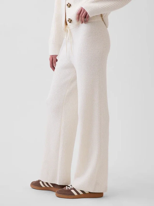 CashSoft-Pullover-Hose mit Shaker-Stitch-Muster