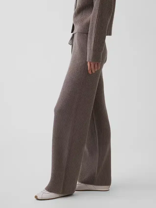 CashSoft-Pullover-Hose mit Shaker-Stitch-Muster
