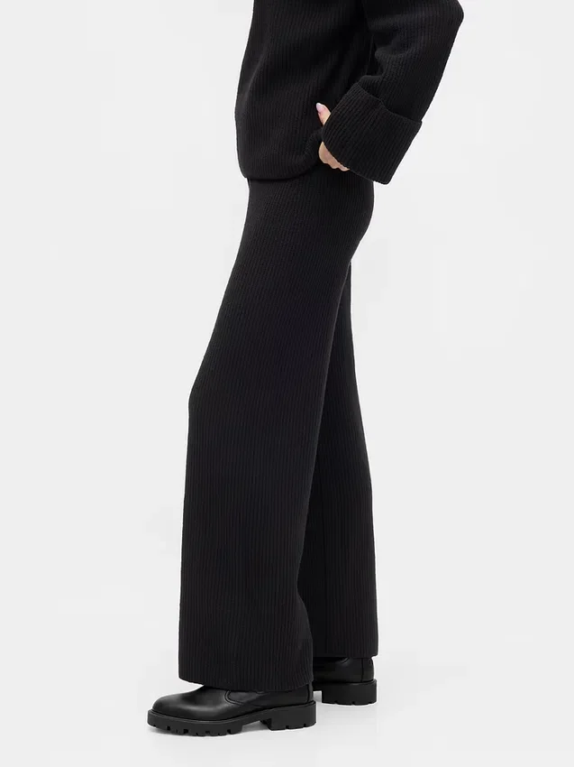 CashSoft-Pullover-Hose mit Shaker-Stitch-Muster