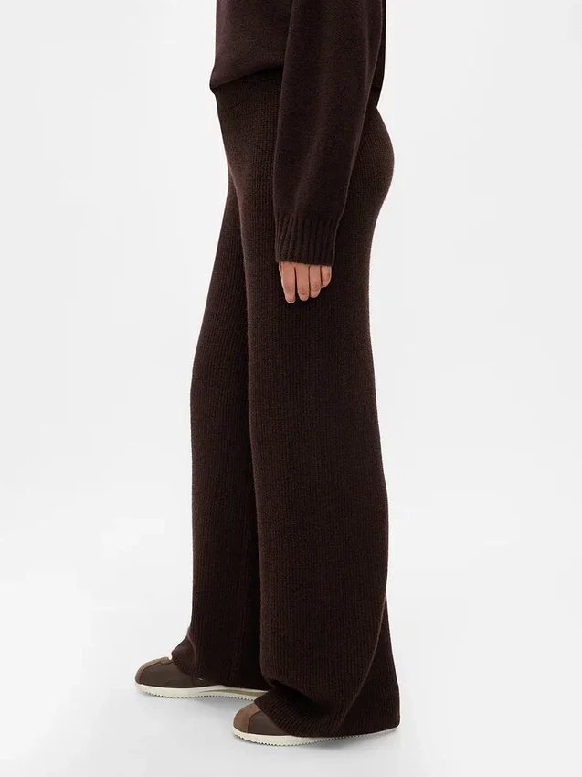 CashSoft-Pullover-Hose mit Shaker-Stitch-Muster