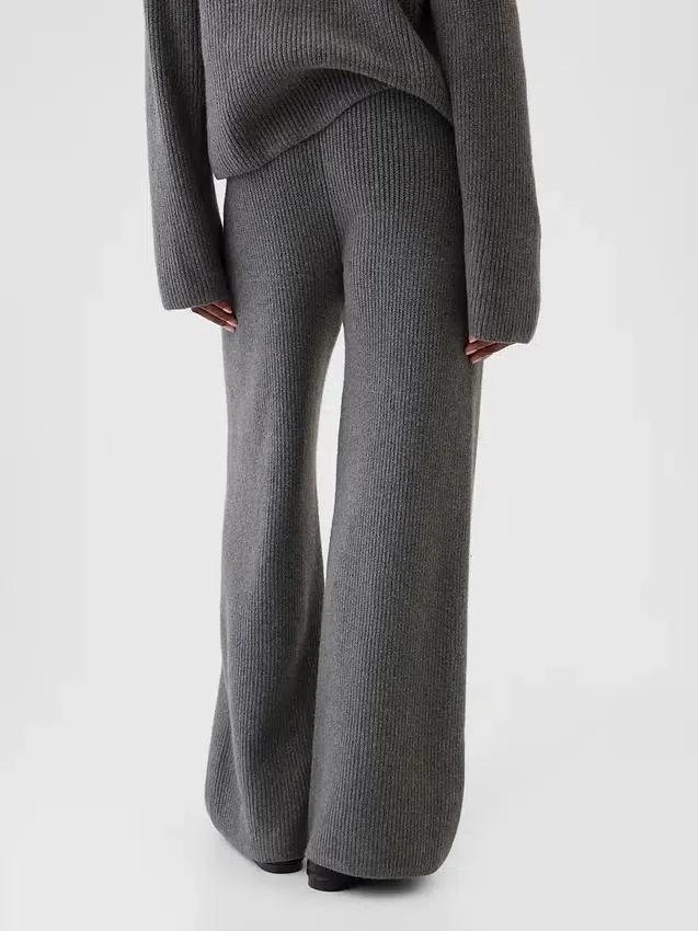 CashSoft-Pullover-Hose mit Shaker-Stitch-Muster