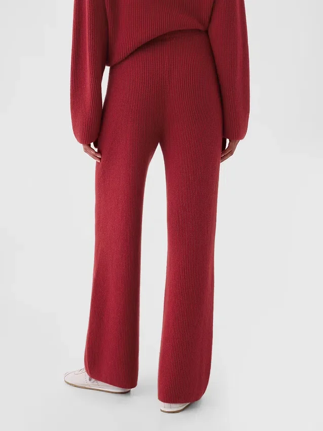 CashSoft-Pullover-Hose mit Shaker-Stitch-Muster