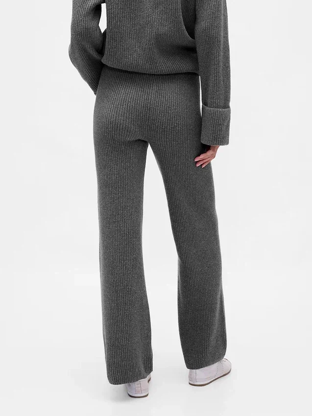 CashSoft-Pullover-Hose mit Shaker-Stitch-Muster