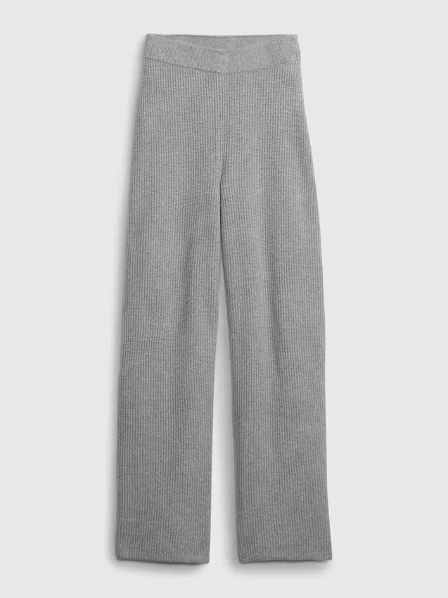 CashSoft-Pullover-Hose mit Shaker-Stitch-Muster