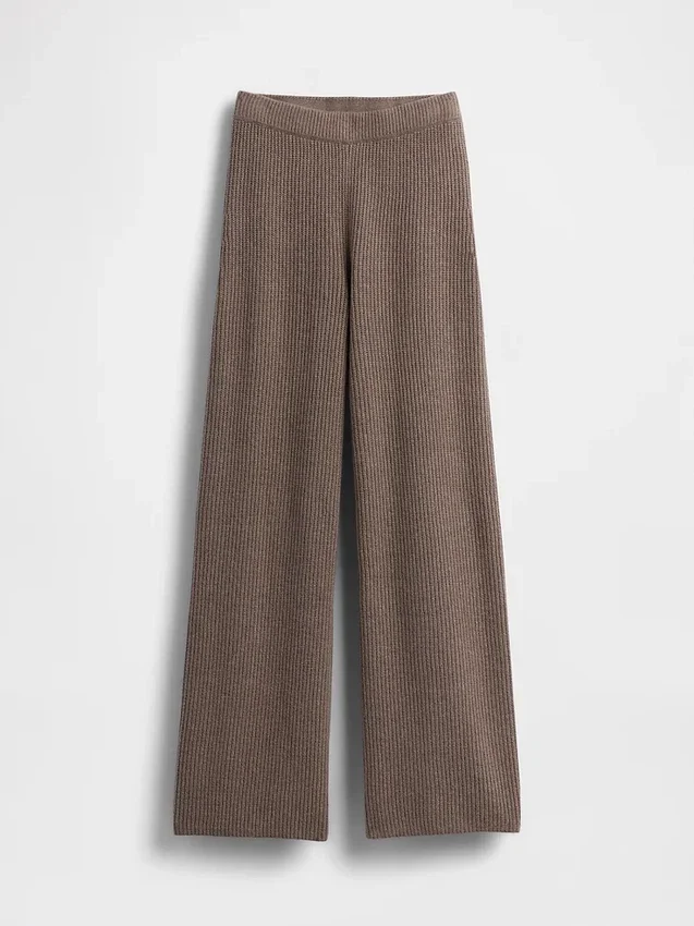 CashSoft-Pullover-Hose mit Shaker-Stitch-Muster