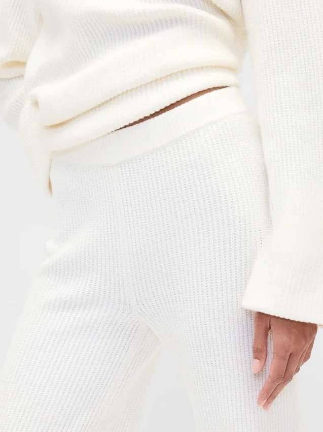 CashSoft-Pullover-Hose mit Shaker-Stitch-Muster