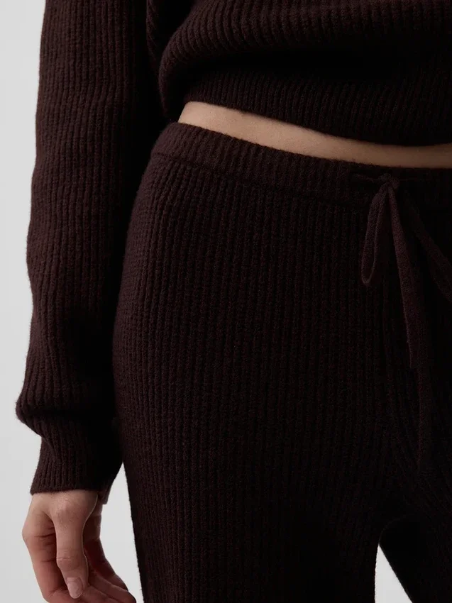 CashSoft-Pullover-Hose mit Shaker-Stitch-Muster