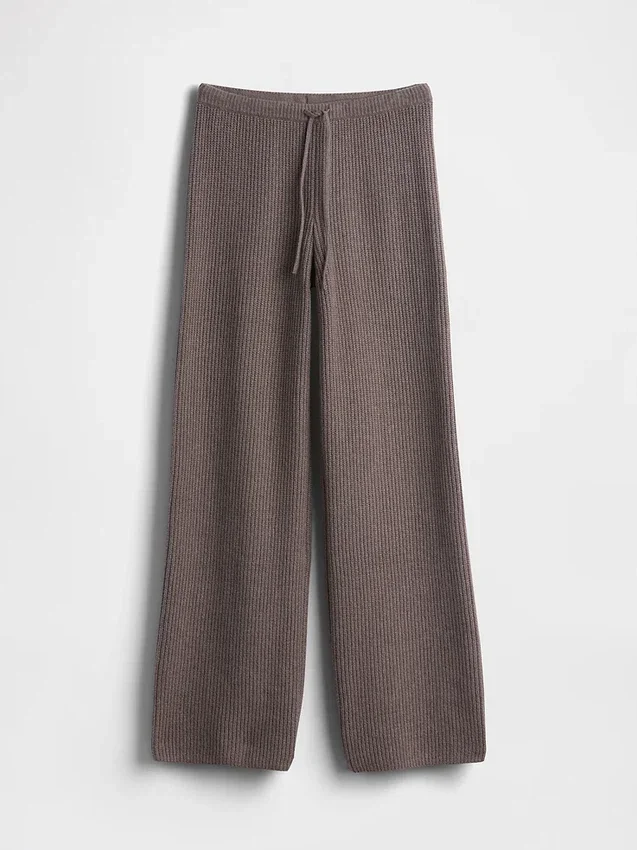 CashSoft-Pullover-Hose mit Shaker-Stitch-Muster